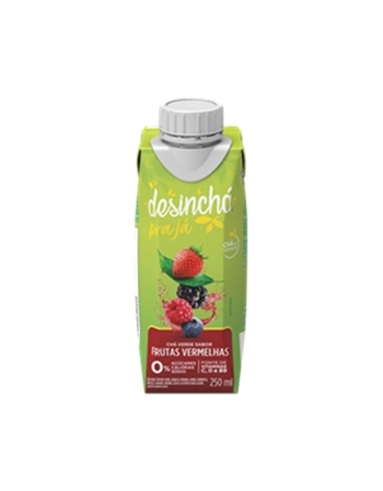 DESINCHA - CHA VERDE FRUTAS VERM 12X250ML